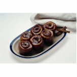 Delicious Baked apples with cinnamon sticks Cut Out