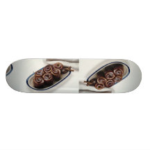 Delicious Baked apples with cinnamon sticks Skate Decks