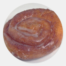 Delicious Cinnamon roll cookie Stickers