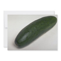 Delicious Cucumber Personalized Invitations