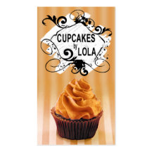 Delicious Cupcakes - Confections Desserts Pastries Business Card Templates