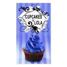 Delicious Cupcakes - Confections Desserts Pastries Business Card Template
