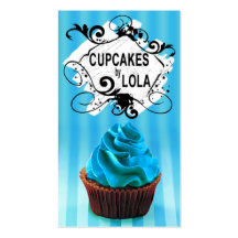 Delicious Cupcakes - Confections Desserts Pastries Business Card Templates