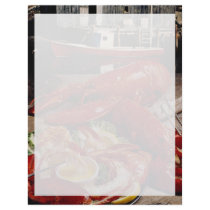 Delicious Fresh Atlantic lobster dinner on the fis Custom Letterhead