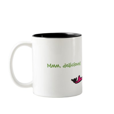 Delicious Frog Mug by ThroughYourLies