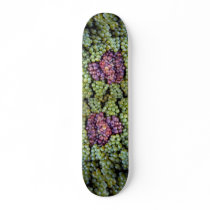 Delicious grapes fruit skate deck