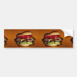 Delicious Hamburger for food lovers Bumper Sticker
