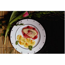 Delicious Low-calorie chicken breast plate Photo Cutout