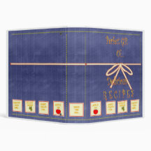Delicious Recipes 3 Ring Binders