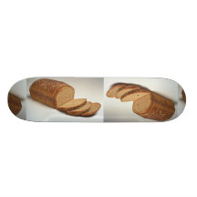 Delicious Sliced wheat bread Skateboard Decks