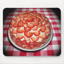 Delicious Strawberry Cake Mousepad