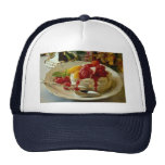 Delicious Strawberry, raspberry, peach shortcake Hats
