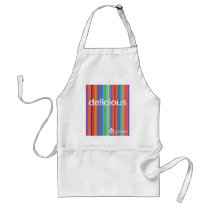 Delicious stripes apron