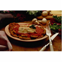 Delicious Veal parmesan Acrylic Cut Outs