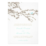 Delightful Tree Top Bird Save The Date Personalized Invitation