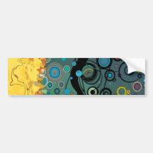 Delirium - Abstract Bumper Stickers
