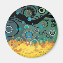 Delirium - Abstract Magnet