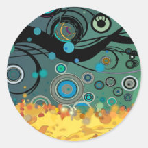Delirium - Abstract Stickers