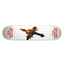 deliver me from evil skate board deck