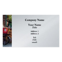 Delivery Bicycle Greenwich Village Business Card