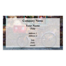 Delivery Bicycle Greenwich Village Business Card Templates
