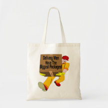 Delivery Men Have The Biggest Packages Bags