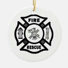 Délivrance du feu ornement de noël