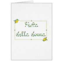 Della donna de Festa Carte