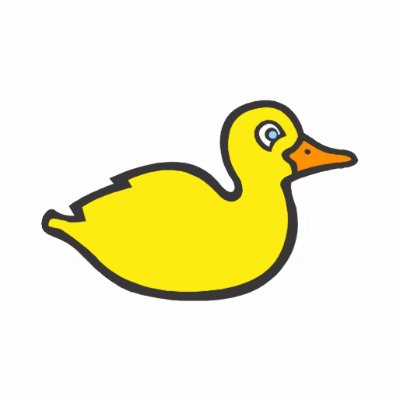 Della Duck Photo Cut Outs by BisforBirds
