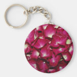 Delphinium  flowers keychain