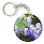 Delphinium Keychain