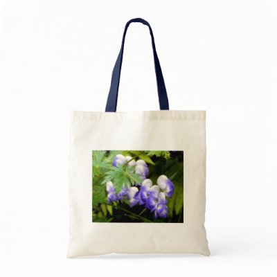 Delphinium Tote Bag by PerennialGardens