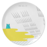 Delta02　午後2：15蜂蜜の海で Dinner Plate