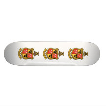 Delta Chi Coat of Arms Skateboard Decks