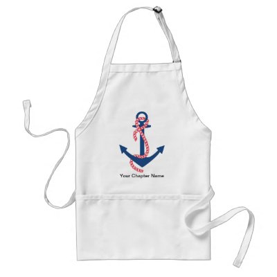Delta Gamma Anchor Apron by deltagamma