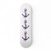 Delta Gamma Anchor Skate Board