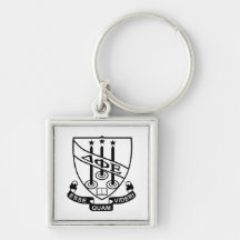 Delta Phi Epsilon Shield Key Chains