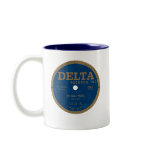 Delta Records label Mugs