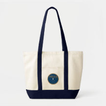 Delta Records label Tote Bags