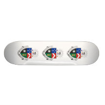 Delta Tau Delta Coat of Arms Skate Board Deck