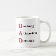 'Deluded Dad' Mug