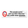 Delusion-bumper Bumper Stickers