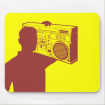 Deluxe Boom Box Mousepad mousepads