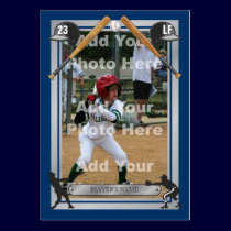 Deluxe Custom Baseball Card business cards