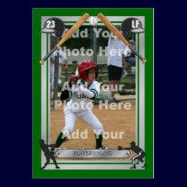 Deluxe Custom Baseball Card business cards