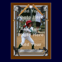 Deluxe Custom Baseball Card business cards