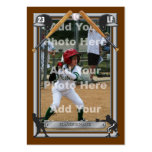 Deluxe Custom Baseball Card Business Card Template