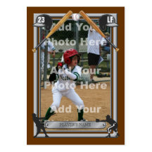Deluxe Custom Baseball Card Business Card