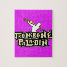 Deluxe Trombone Paladin Logo Puzzles