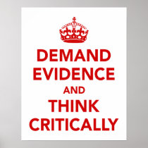 Demand Evidence and Think Critically
